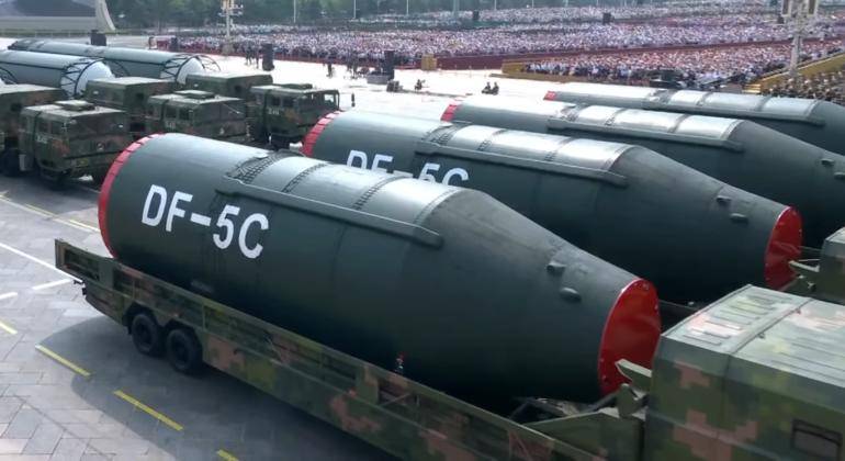东风-61实现环绕世界打击飞行<strong></p>
<p>交易平台</strong>？美媒：中国洲际导弹数量领跑全球